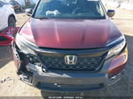 2019 Honda Passport Sport Burgundy vin: 5FNYF7H23KB005049