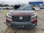 2019 Honda Passport Sport Maroon vin: 5FNYF7H23KB010946