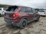 2019 Honda Passport Sport Maroon vin: 5FNYF7H23KB010946