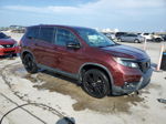 2019 Honda Passport Sport Brown vin: 5FNYF7H24KB003097