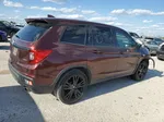 2019 Honda Passport Sport Burgundy vin: 5FNYF7H25KB007935