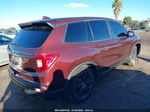 2019 Honda Passport Sport Burgundy vin: 5FNYF7H27KB007497