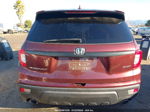 2019 Honda Passport Sport Burgundy vin: 5FNYF7H27KB007497