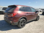 2019 Honda Passport Sport Бордовый vin: 5FNYF7H28KB008982