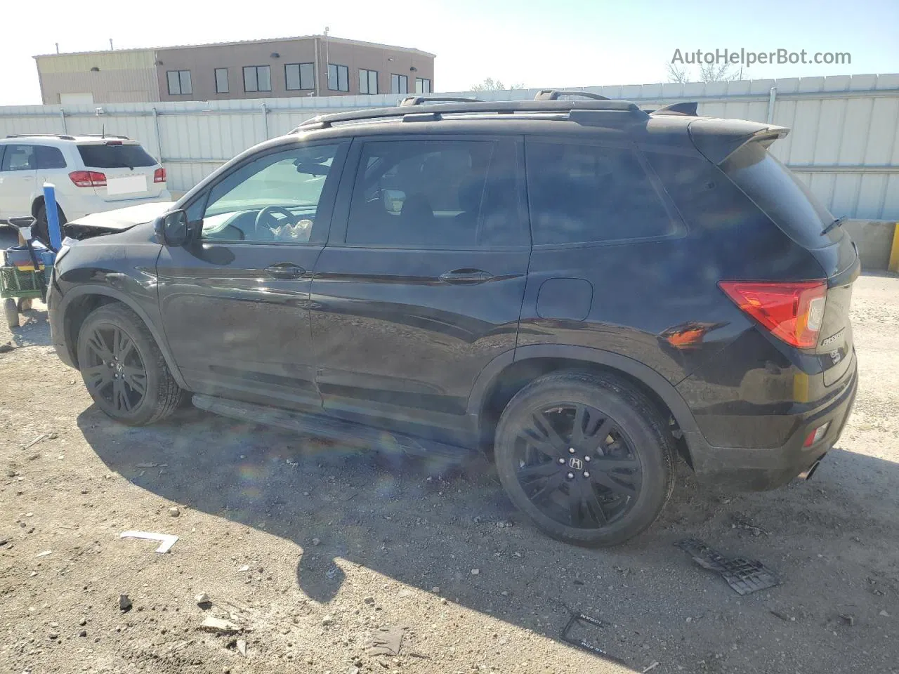 2019 Honda Passport Sport Black vin: 5FNYF7H28KB009873