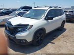 2019 Honda Passport Sport White vin: 5FNYF7H2XKB005324