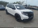 2019 Honda Passport Sport White vin: 5FNYF7H2XKB005324