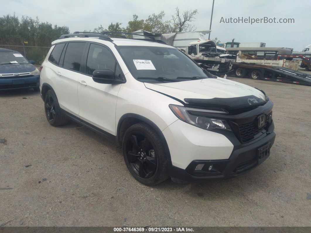 2019 Honda Passport Sport Белый vin: 5FNYF7H2XKB005324