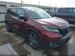 2019 Honda Passport Ex-l Maroon vin: 5FNYF7H54KB007760