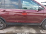 2019 Honda Passport Ex-l Maroon vin: 5FNYF7H54KB007760