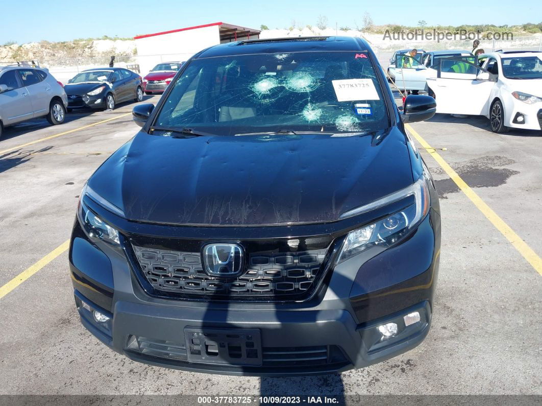 2019 Honda Passport Ex-l Brown vin: 5FNYF7H54KB010903