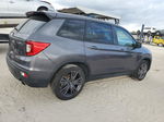 2019 Honda Passport Exl Gray vin: 5FNYF7H57KB008434