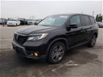 2019 Honda Passport Exl Black vin: 5FNYF7H58KB011620