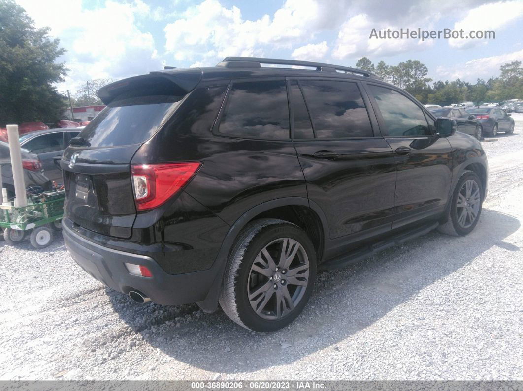 2019 Honda Passport Ex-l Коричневый vin: 5FNYF7H59KB009052