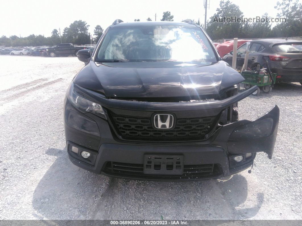 2019 Honda Passport Ex-l Brown vin: 5FNYF7H59KB009052