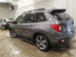 2019 Honda Passport Touring Gray vin: 5FNYF7H93KB001483