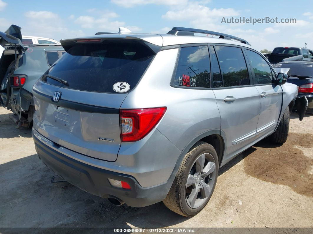 2019 Honda Passport Touring Серебряный vin: 5FNYF7H95KB003039