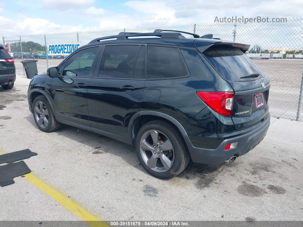 2019 Honda Passport Touring Black vin: 5FNYF7H99KB006476