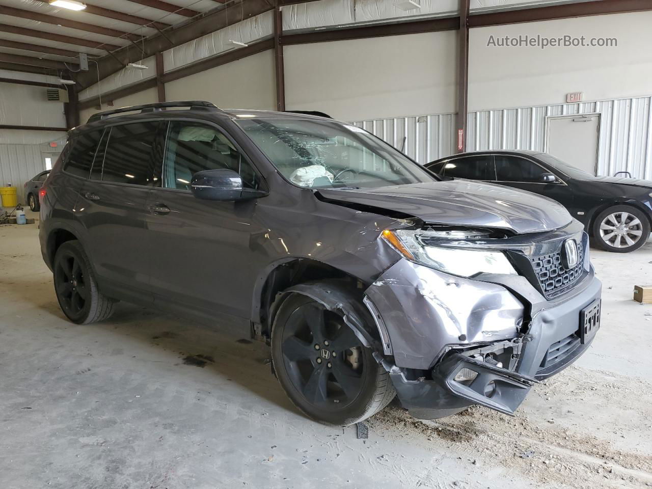 2019 Honda Passport Elite Charcoal vin: 5FNYF8H00KB001559