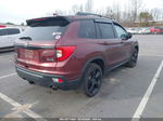 2019 Honda Passport Elite Maroon vin: 5FNYF8H01KB010156