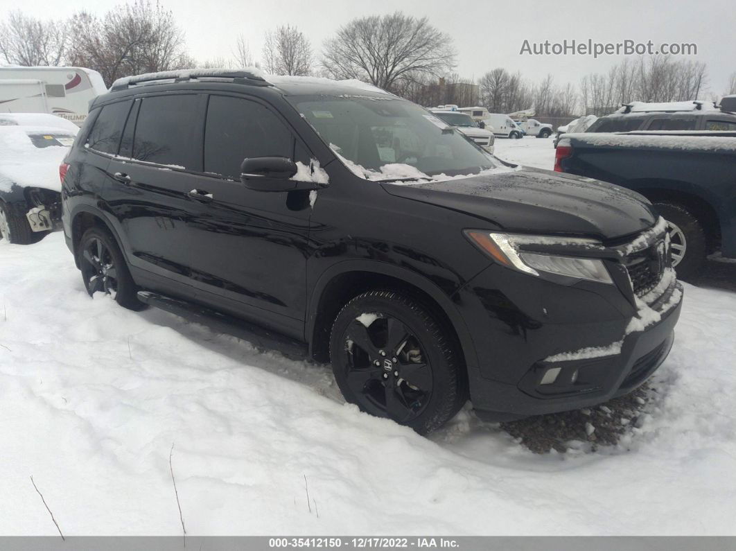 2019 Honda Passport Elite Черный vin: 5FNYF8H02KB022011