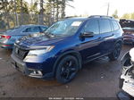 2019 Honda Passport Elite Синий vin: 5FNYF8H02KB026981