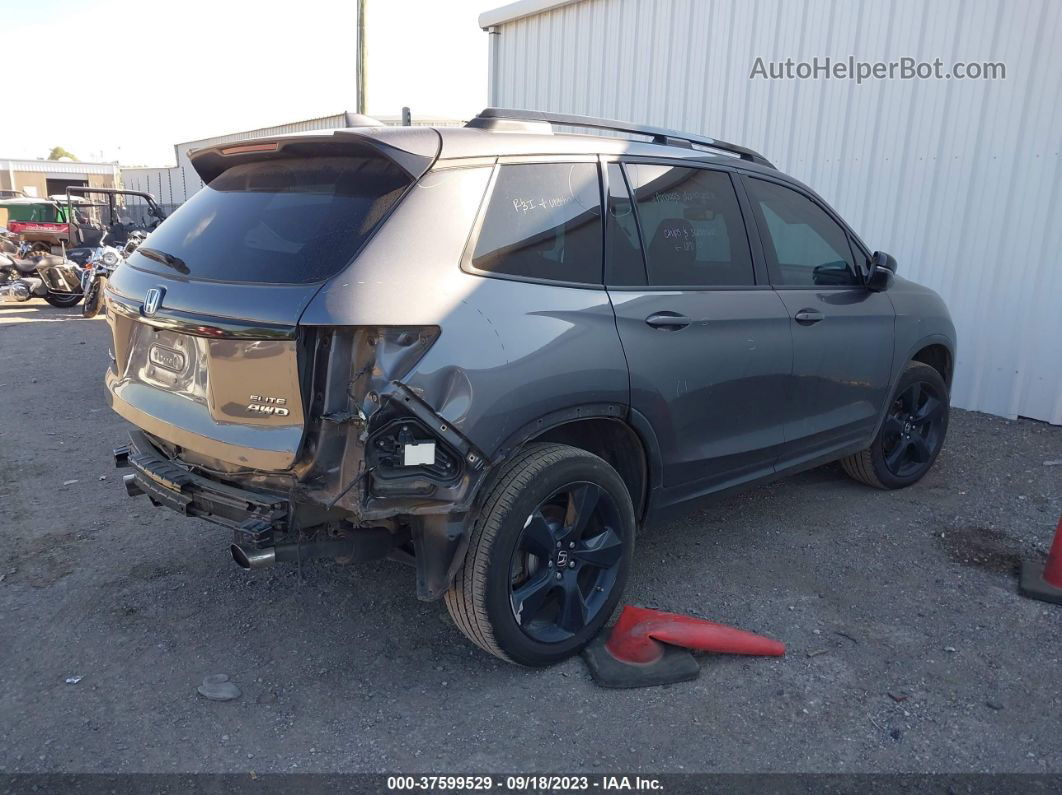 2019 Honda Passport Elite Black vin: 5FNYF8H03KB013799