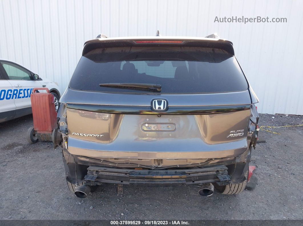 2019 Honda Passport Elite Black vin: 5FNYF8H03KB013799