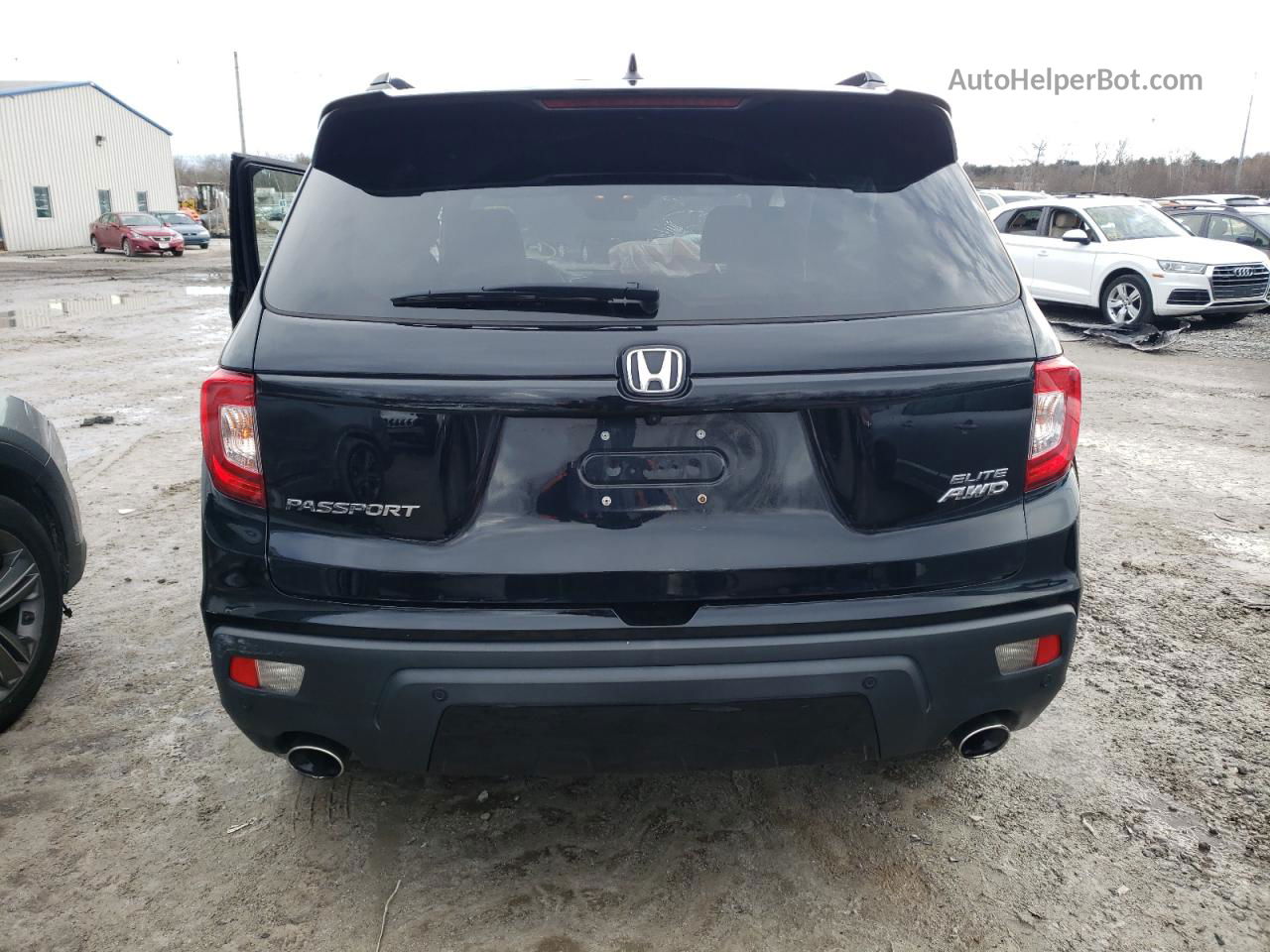 2019 Honda Passport Elite Black vin: 5FNYF8H05KB002173