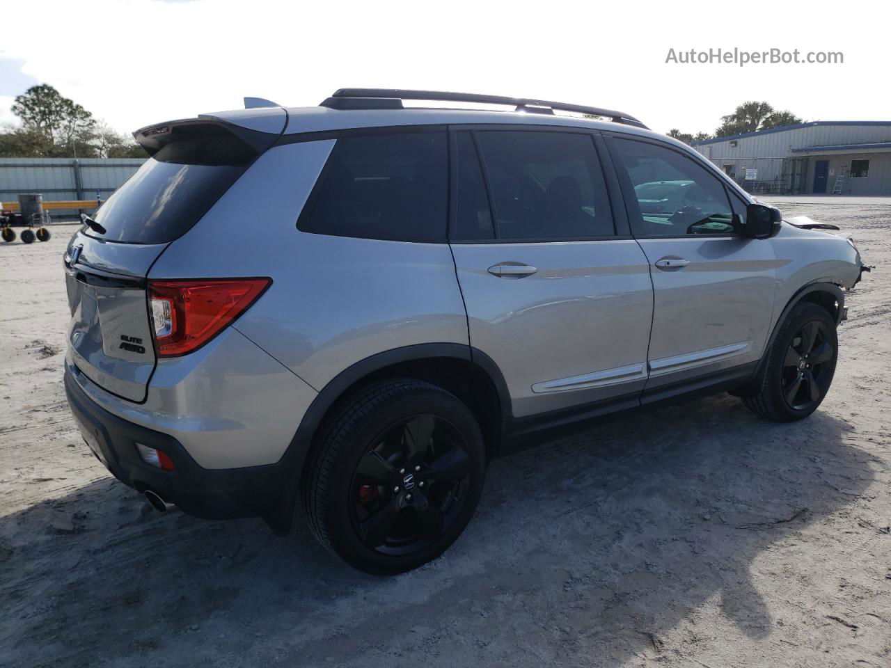 2019 Honda Passport Elite Gray vin: 5FNYF8H05KB013254