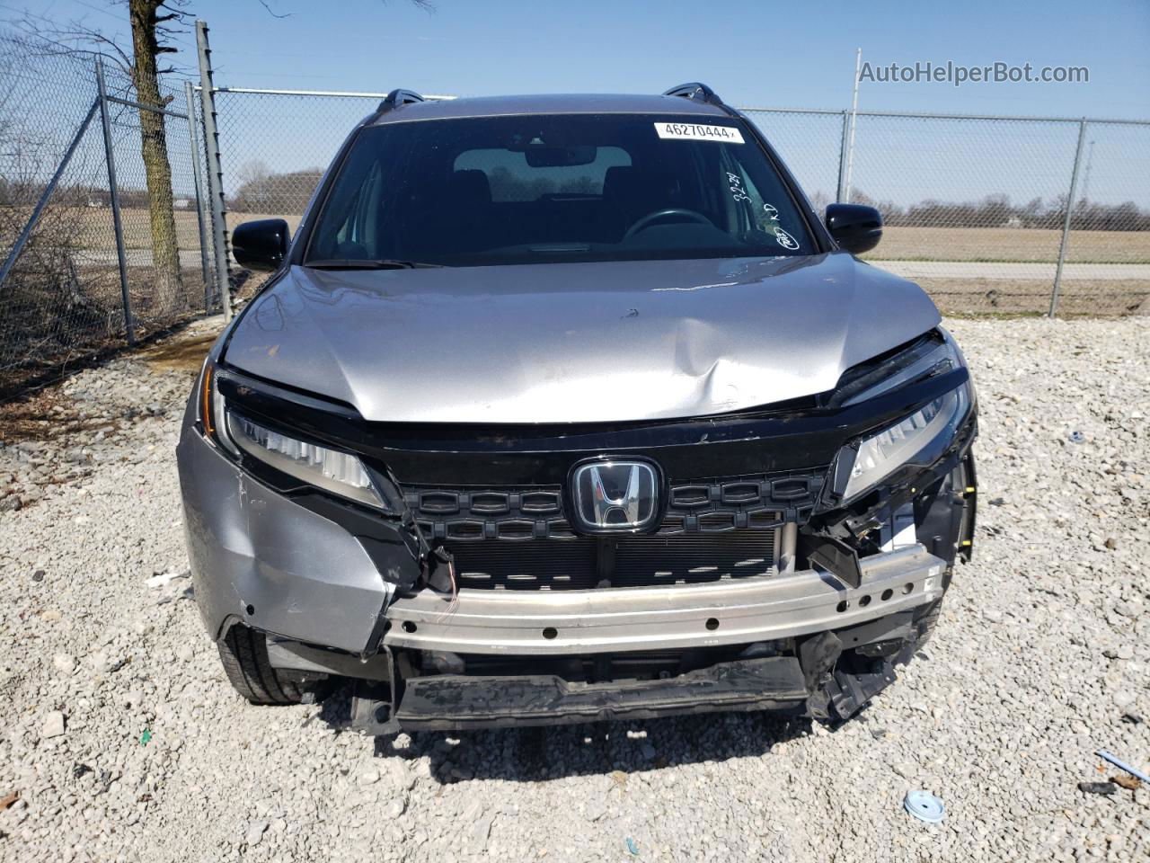 2019 Honda Passport Elite Silver vin: 5FNYF8H06KB007642