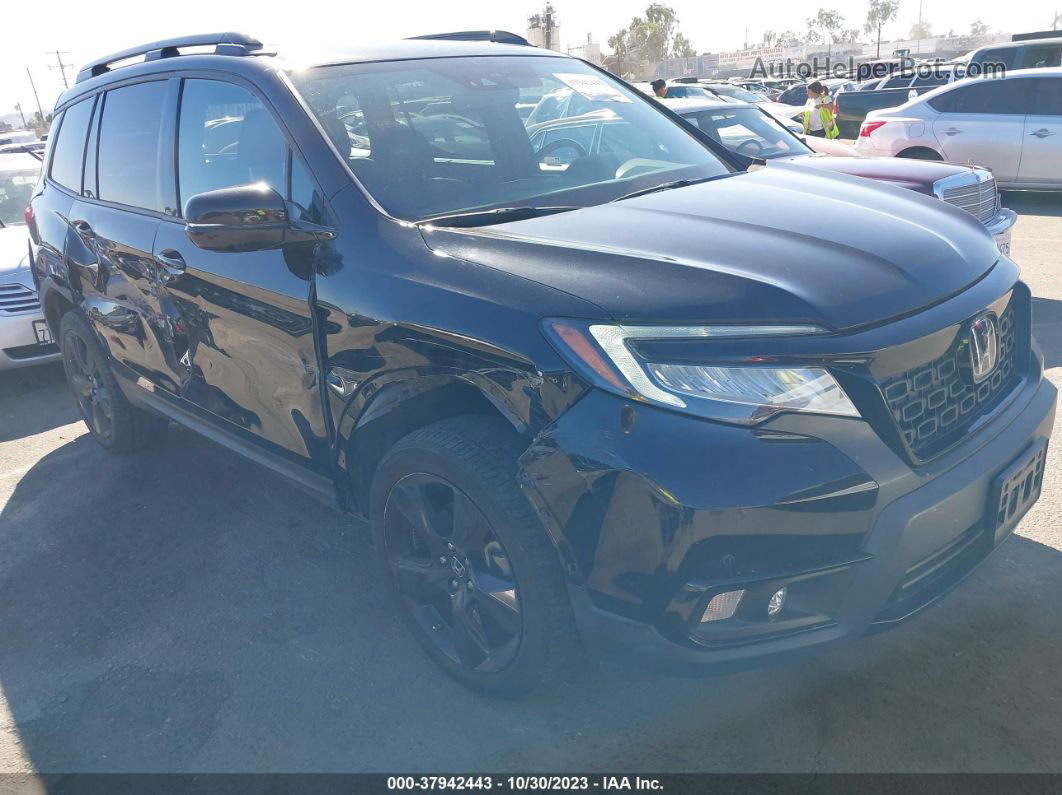 2019 Honda Passport Elite Black vin: 5FNYF8H09KB017646