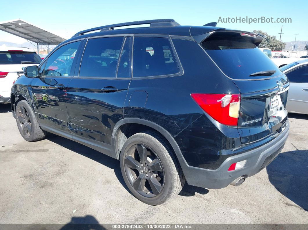 2019 Honda Passport Elite Black vin: 5FNYF8H09KB017646