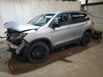 2019 Honda Passport Sport Silver vin: 5FNYF8H20KB027113