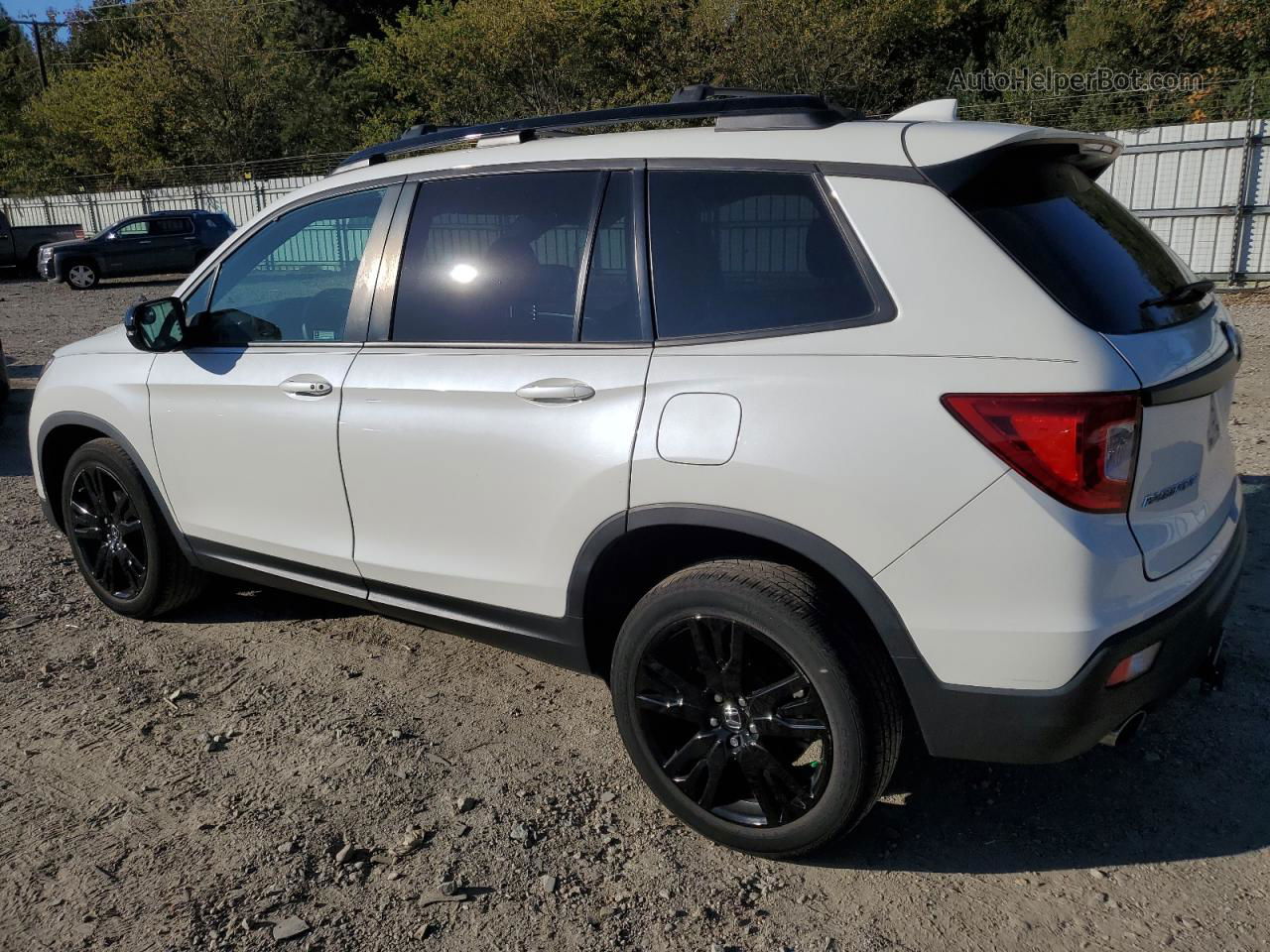 2019 Honda Passport Sport Белый vin: 5FNYF8H22KB016131