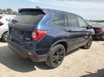 2019 Honda Passport Sport Blue vin: 5FNYF8H24KB000206