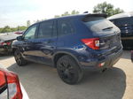 2019 Honda Passport Sport Blue vin: 5FNYF8H24KB000206