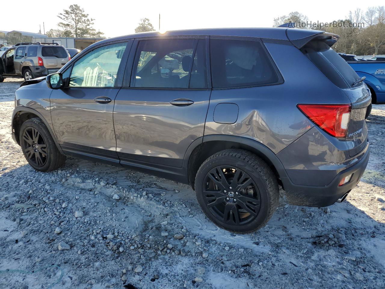 2019 Honda Passport Sport Charcoal vin: 5FNYF8H26KB023390