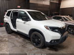 2019 Honda Passport Sport White vin: 5FNYF8H27KB015136