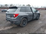 2019 Honda Passport Sport Gray vin: 5FNYF8H27KB027030