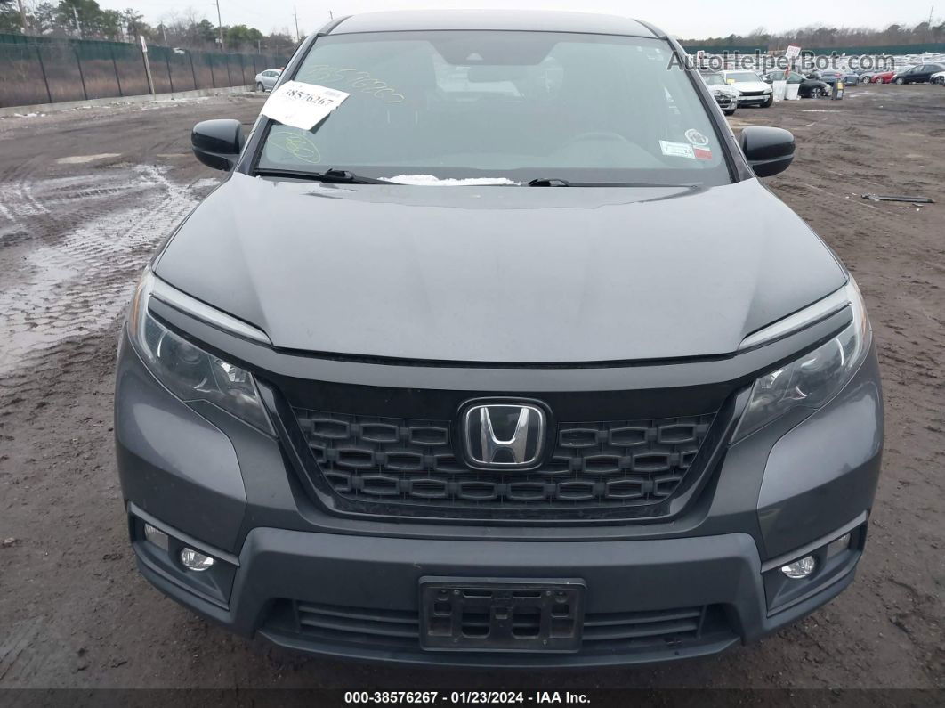 2019 Honda Passport Sport Серый vin: 5FNYF8H27KB027030