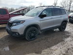 2019 Honda Passport Sport Серебряный vin: 5FNYF8H29KB015736