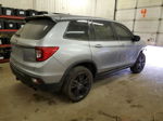 2019 Honda Passport Sport Серебряный vin: 5FNYF8H29KB016885