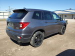 2019 Honda Passport Sport Gray vin: 5FNYF8H2XKB009458