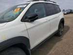 2019 Honda Passport Exl White vin: 5FNYF8H57KB008939