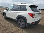 2019 Honda Passport Exl White vin: 5FNYF8H57KB008939