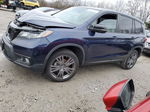 2019 Honda Passport Exl Синий vin: 5FNYF8H59KB021482