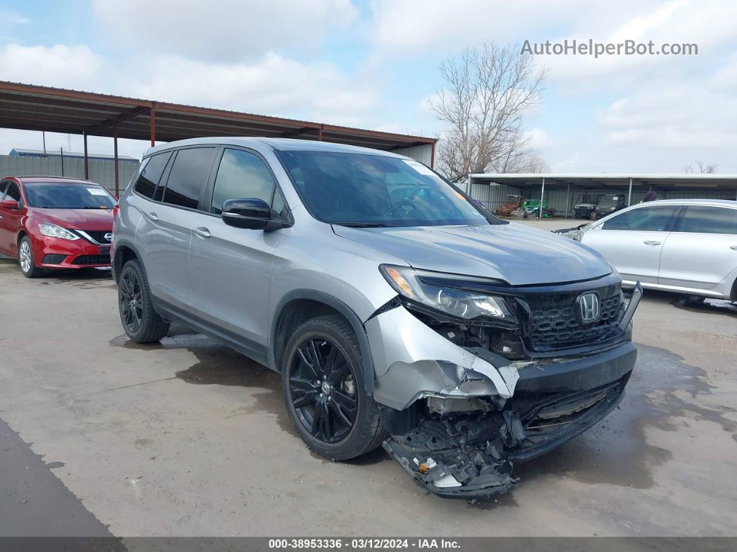 2019 Honda Passport Ex-l Серый vin: 5FNYF8H5XKB010443