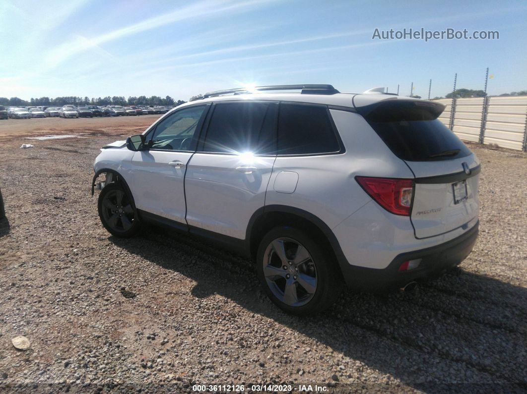 2019 Honda Passport Touring White vin: 5FNYF8H95KB008960