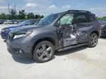 2019 Honda Passport Touring Gray vin: 5FNYF8H97KB001184